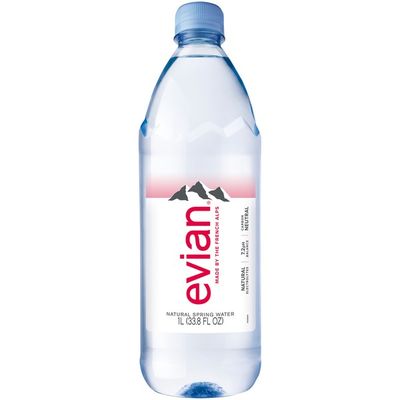 Evian Natural Spring Water 33 8 Fl Oz Instacart