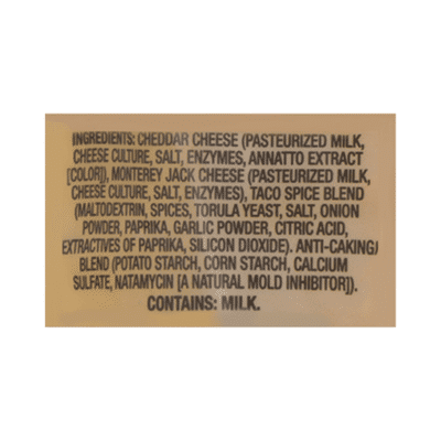 Food Lion Fancy Shredded Cheese, 2 Cheese Mexican Taco Blend
