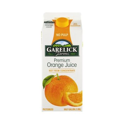 Garelick Farms Premium No Pulp Orange Juice