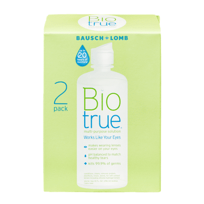 Biotrue Multi-Purpose Solution, 2 Pack