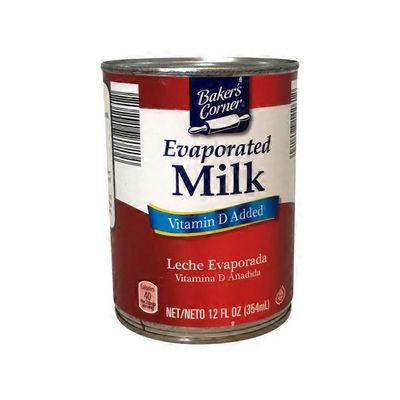 Baker's Corner Evaporated Milk