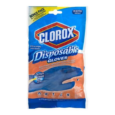 clorox rubber gloves