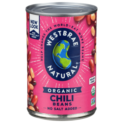 Westbrae Natural Organic Chili Beans Low Sodium