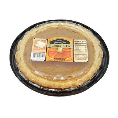 Jessie Lord Bakery Pumpkin Pie