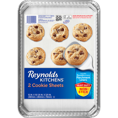 Reynolds Cookie Sheets, Heavy Duty, Non-Stick