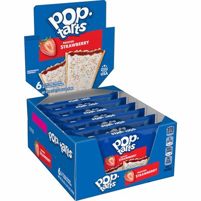 Kellogg's Pop-Tarts Toaster Pastries, Breakfast Foods, Frosted Strawberry