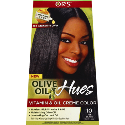 Ors Vitamin & Oil Creme Color, Jet Black 10