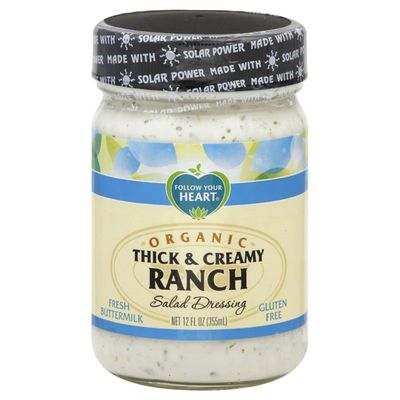 Follow Your Heart Salad Dressing, Organic, Thick & Creamy Ranch