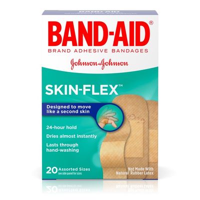 Band-Aid Brand Skin-Flex Adhesive Bandages, Assorted