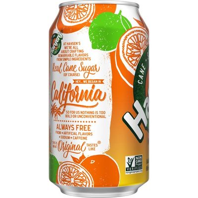 Hansen's Natural Mandarin Lime Can