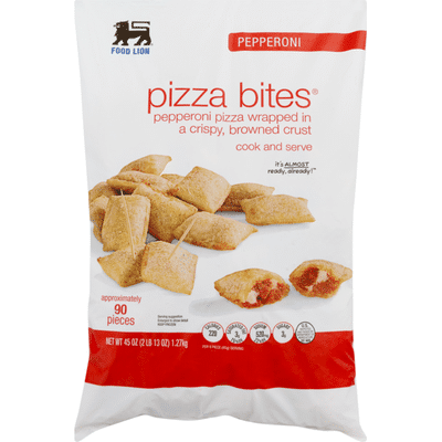 Food Lion Pizza Bites, Pepperoni, Bag