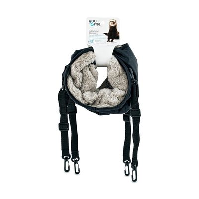 You & Me Pet Products Black Animal Hanging Tunnel