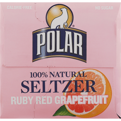 Polar Seltzer, Ruby Red Grapefruit