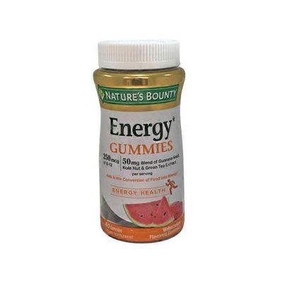 Nature's Bounty Energy* Gummies Dietary Supplement