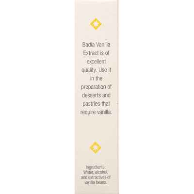 Badia Vanilla, Pure Extract