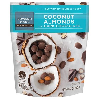 Edward Marc Chocolatier Coconut Macaroon Almonds