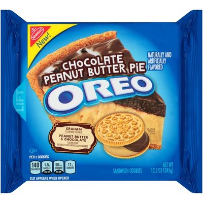 Oreo Chocolate Peanut Butter Pie Sandwich Cookies