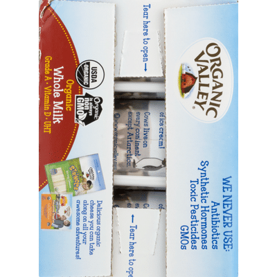 Organic Valley Single Serve Shelf Stable Organic Whole Milk