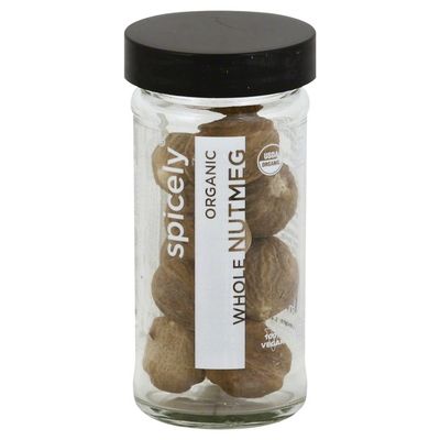 Spicely Nutmeg, Whole, Organic