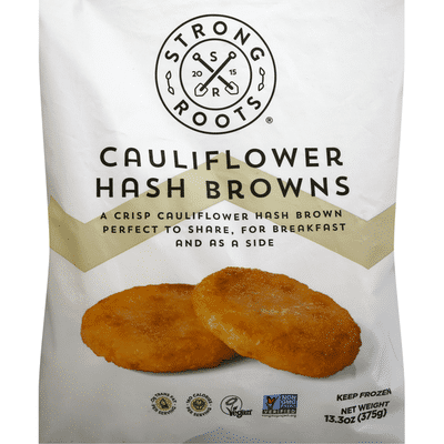 Strong Roots Hash Browns Cauliflower 13 3 Oz Instacart