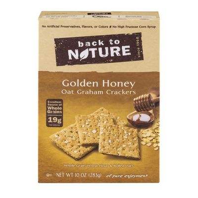 Back To Nature Golden Honey Oat Graham Cracker 10 Oz Instacart