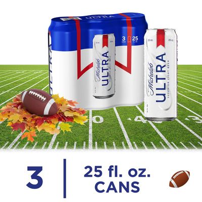 Michelob Ultra Light Beer Cans