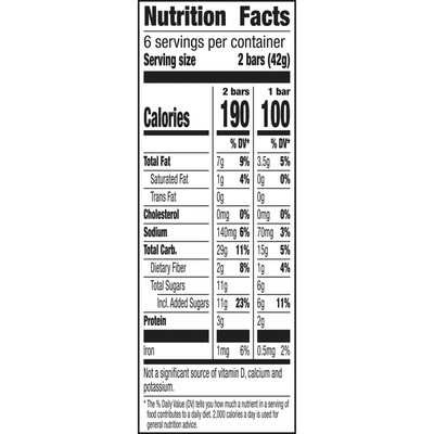 Nature Valley Crunchy Granola Bar, Oats 'N Honey, 12 Bars