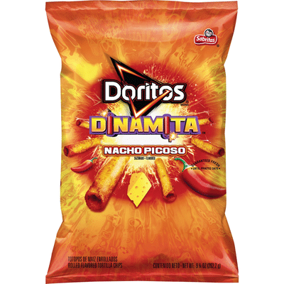 Doritos Dinamita Nacho Picoso Flavored Tortilla Chips (9.25 oz) - Instacart