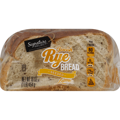 bread rye seeded jewish signature select