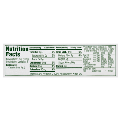Del Monte Diced Pears in Water, No Sugar Added Fruit Cups