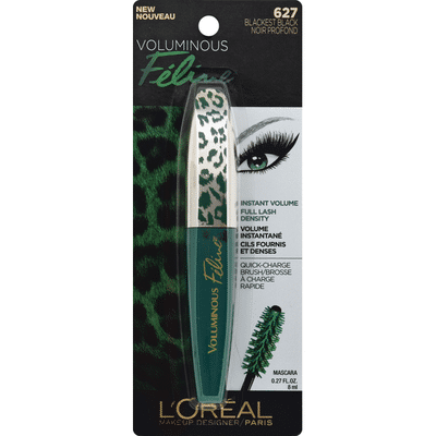 L'Oreal Mascara, Blackest Black 627