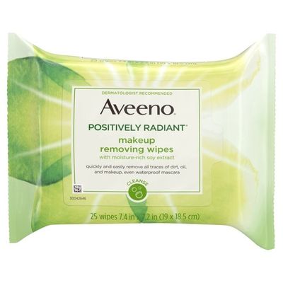 Aveeno® Positively Radiant Makeup Removing Wipes
