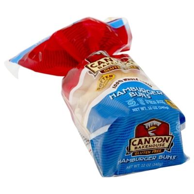 Canyon Bakehouse Gluten Free 100% Whole Grain Hamburger Buns