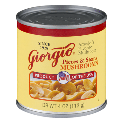 Giorgio Pieces & Stems Mushrooms