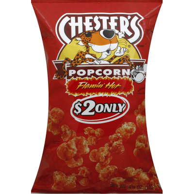 Chester'S Flamin' Hot Popcorn (4.25 oz) - Instacart