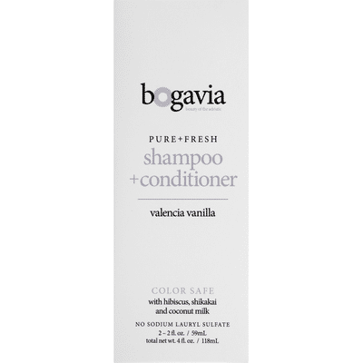Bogavia Shampoo + Conditioner, Valencia Vanilla