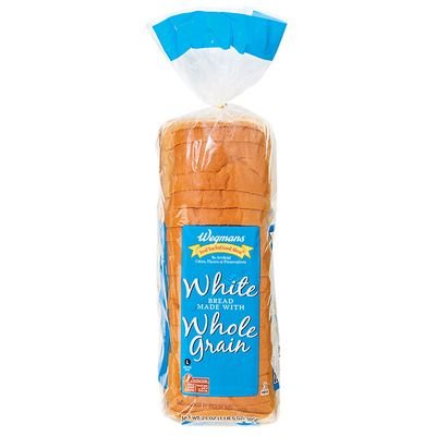 Wegmans Food You Feel Good About White Bread Made With Whole Grain
