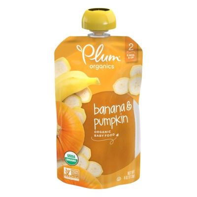 Plum Organics Banana & Pumpkin Baby Food