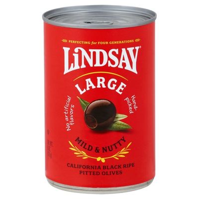 Lindsay Large Black Ripe Pitted Olives