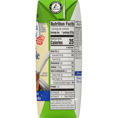 Kitchen Basics® Unsalted Vegetable Stock