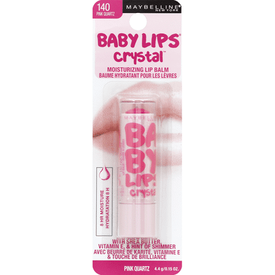 Maybelline Baby Lips Crystal Moisturizing Lip Balm 140 Pink