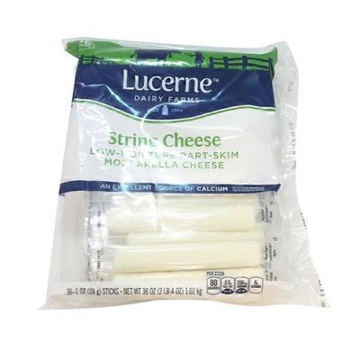 Lucerne Mozzarella Low-moisture Part-skim String Cheese Sticks