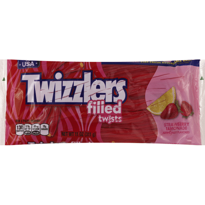 Twizzlers Twists, Filled, Strawberry Lemonade (11 oz) - Instacart