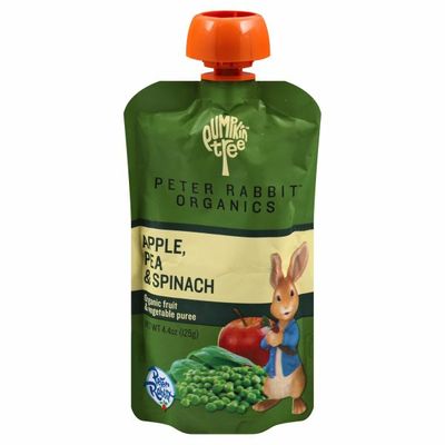 Peter Rabbit Organics Apple, Pea & Spinach