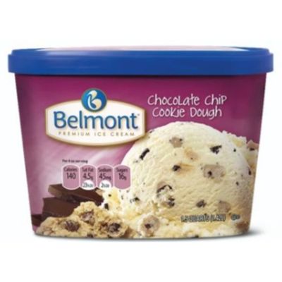 Belmont Chocolate Chip Cookie Dough Ice Cream