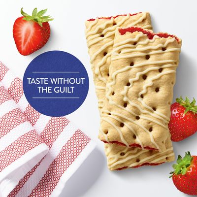 Kellogg's Special K Pastry Crisps, Breakfast Bars, 100 Calorie Snacks, Strawberry