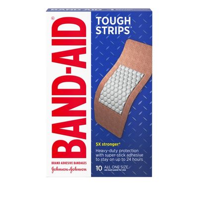 Band-Aid Brand Tough Strips Adhesive Bandages, Extra Large
