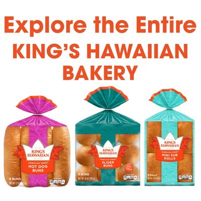 King's Hawaiian Hawaiian Sweet Hamburger Buns