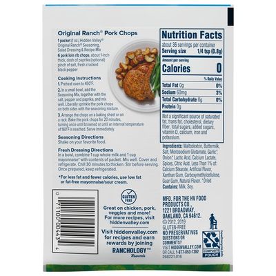 Hidden Valley Seasoning and Dry Mix