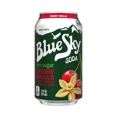 Blue Sky Zero Sugar Cherry Vanilla Soda